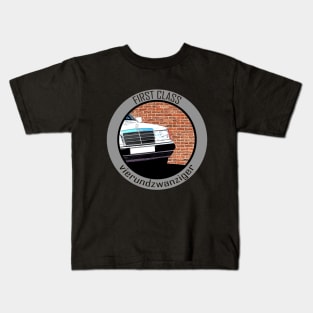 Mercedes W124 - vierundzwanziger Kids T-Shirt